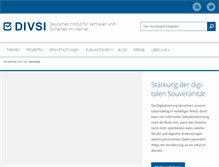 Tablet Screenshot of divsi.de